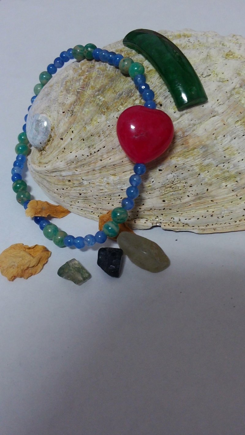 Heart - Bracelets - Gemstone Multicolor