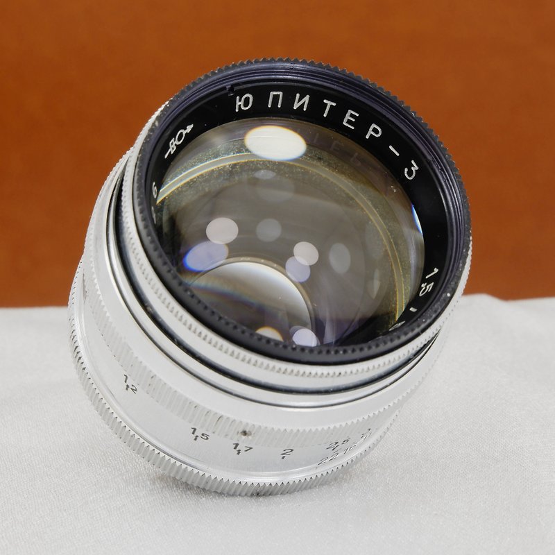 JUPITER-3 1.5/50 1982, 50mm Lens (Russian Sonnar) for M39 LTM mount, 8200726 - กล้อง - โลหะ 