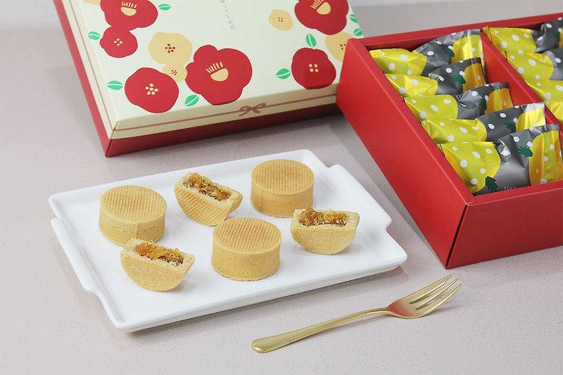 Brown Sugar Pineapple Cake Gift Box | Mid-Autumn Festival Limited - Cake & Desserts - Fresh Ingredients 