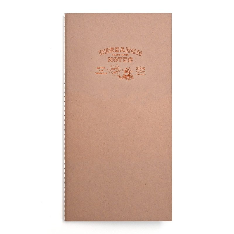 RESEARCH NOTES 魔法師 大本 - 仿羊皮紙 空白內頁 - 筆記本/手帳 - 紙 綠色