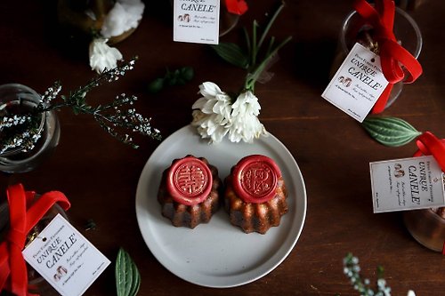 Petit Forest Pâtisserie 小樹森林甜點工作室 婚禮小物-THE ONE單罐裝客製可麗露 canele'