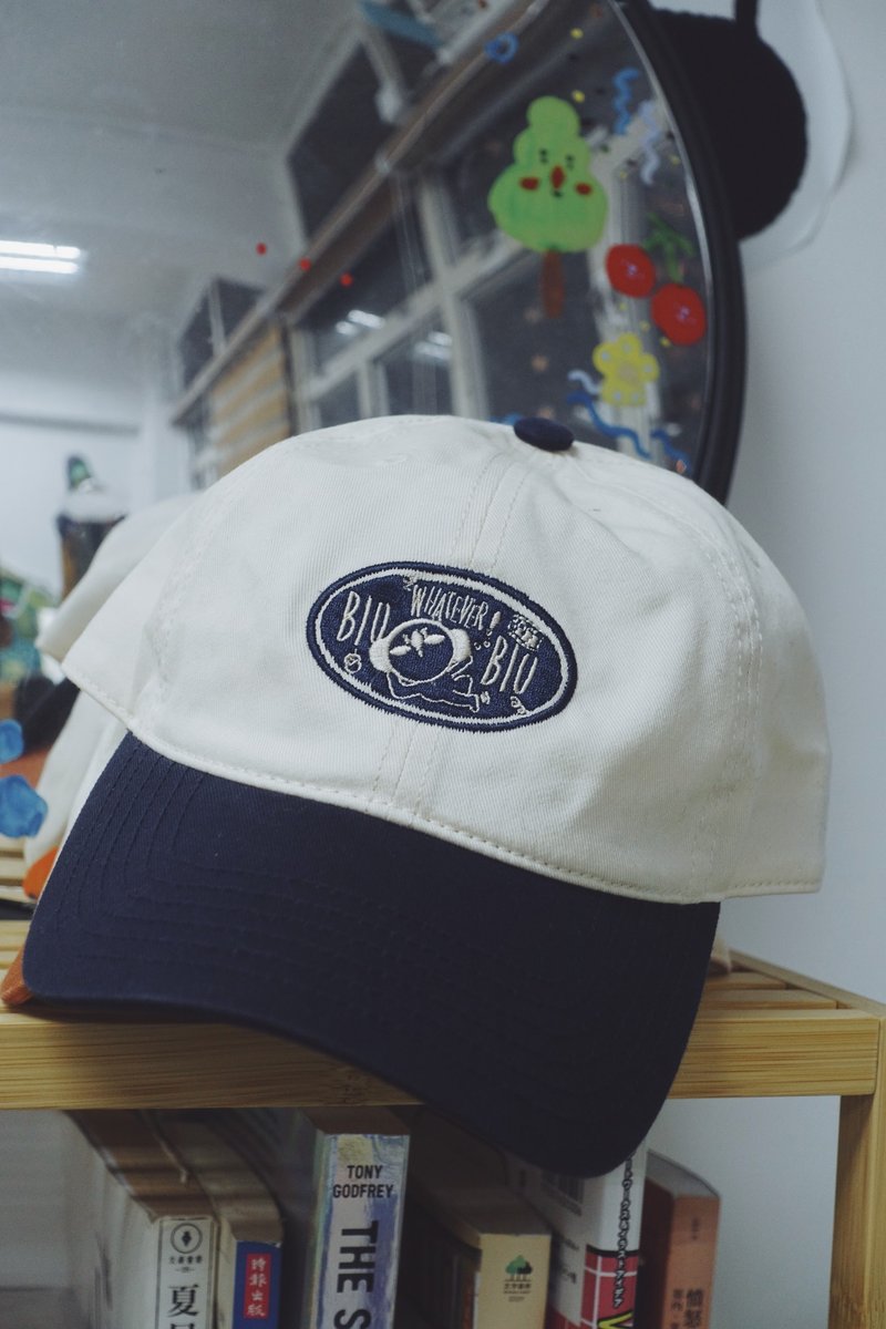 BIuBiu 刺繡棒球帽 Cap帽 搞怪 可愛 - 帽子 - 其他人造纖維 