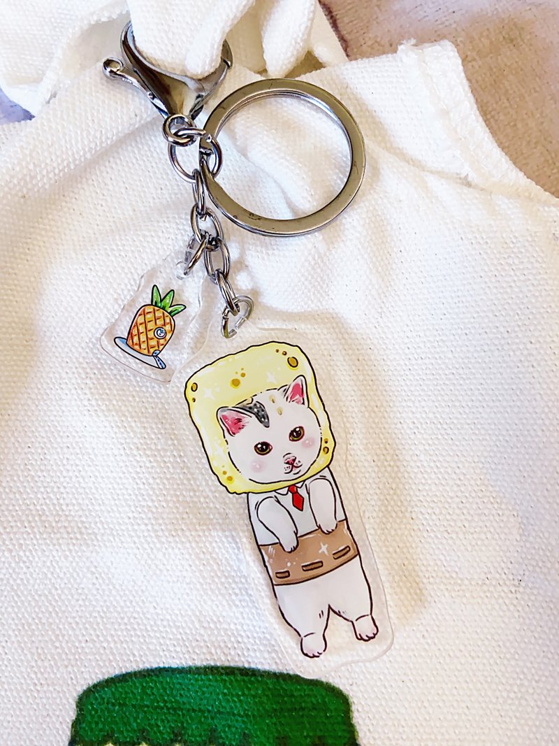 Daikinmama - Keychain - SpongeKin - C - พวงกุญแจ - อะคริลิค หลากหลายสี