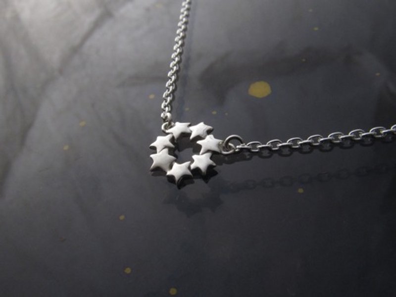 Star wreath necklace - Necklaces - Sterling Silver 