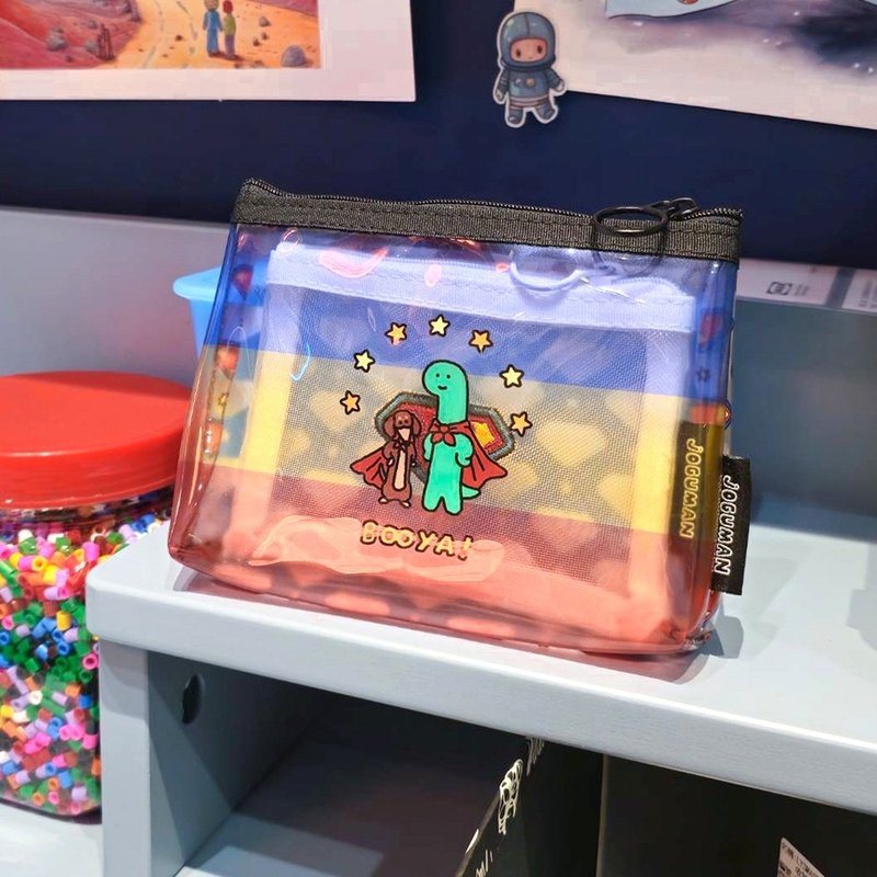 JOGUMAN-隨身收納包組(超人款) - 化妝包/收納袋 - 聚酯纖維 