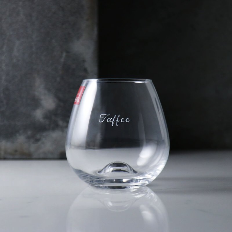 440cc【RONA Crystal】Drink Master Professional Stemless O-Cup Burgundy Burgundy - Bar Glasses & Drinkware - Glass Gray