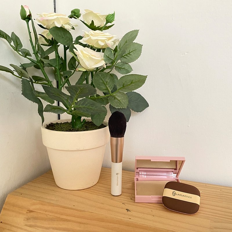 Oily face makeup set (white) - Makeup Brushes - Other Materials 