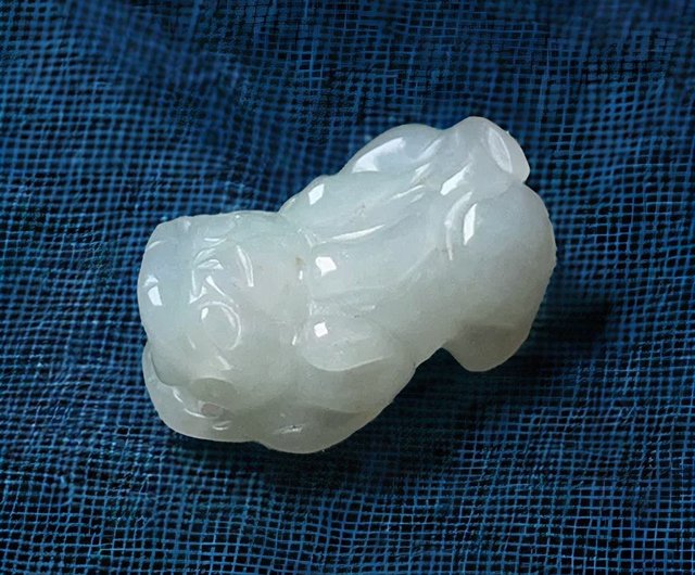 本翡翠氷糯白貔貅