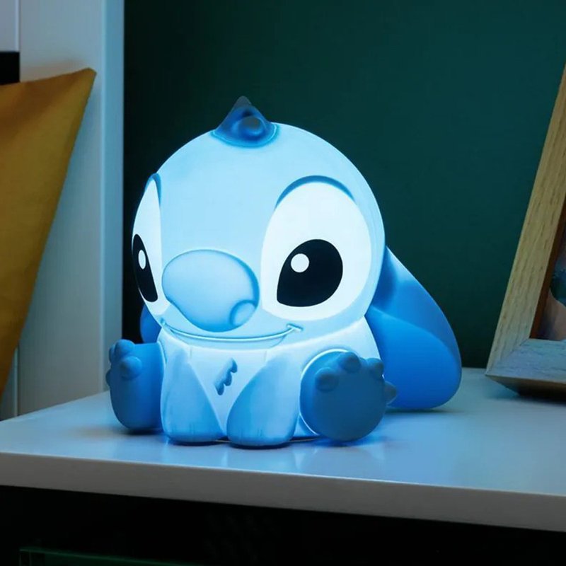 Disney Lilo and Stitch Soft Q Pinch Silicone Luminous Night Light - Lighting - Silicone 