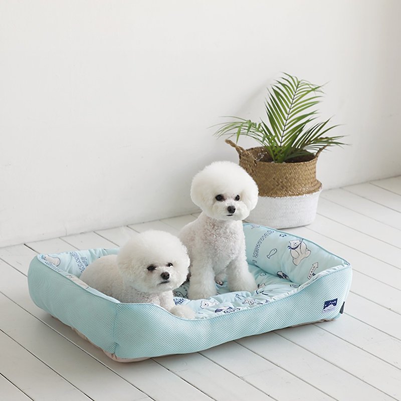 丹迪寵物涼感睡墊-北極熊 - 寵物床墊/床褥 - 聚酯纖維 藍色