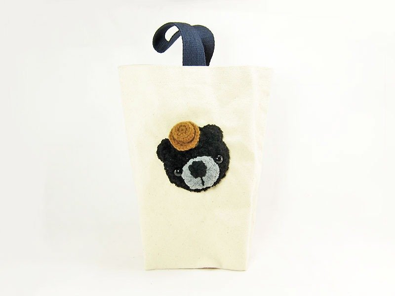 黑熊/飲料袋 水壺袋 - 飲料提袋/杯袋/杯套 - 聚酯纖維 多色