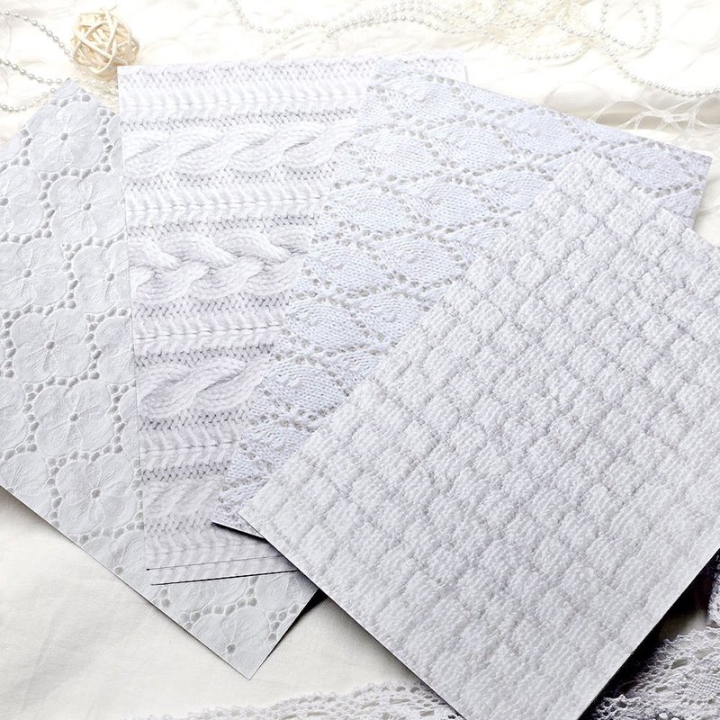 :knit net: A5 / Double-sided paper - 信封/信紙 - 紙 