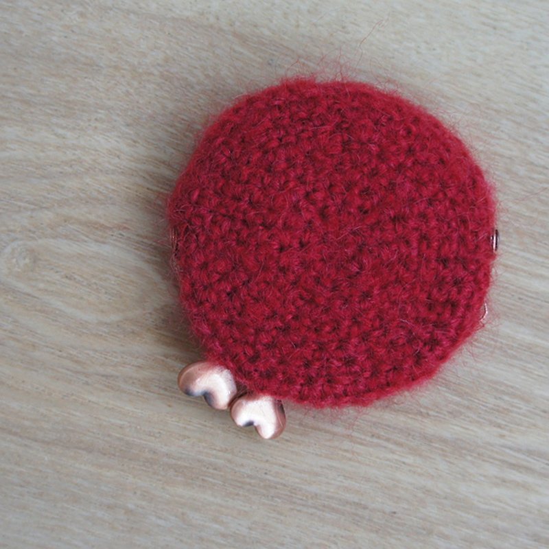 Ba-ba handmade Crochet round pouch No.C1214
