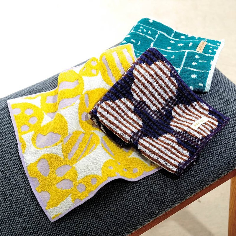 Maruma in Japan│SOUSOU Classic Original Imabari Pure Cotton Square Scarf - Towels - Cotton & Hemp 