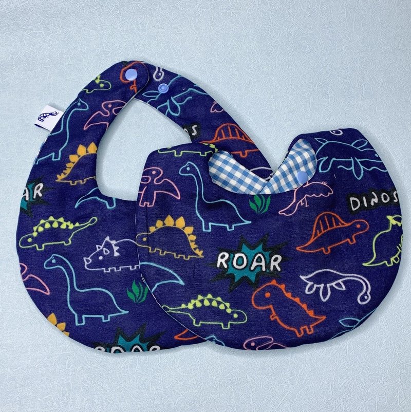 蛋形圍兜 / 雙面二重紗 - 口水肩/圍兜 - 其他材質 