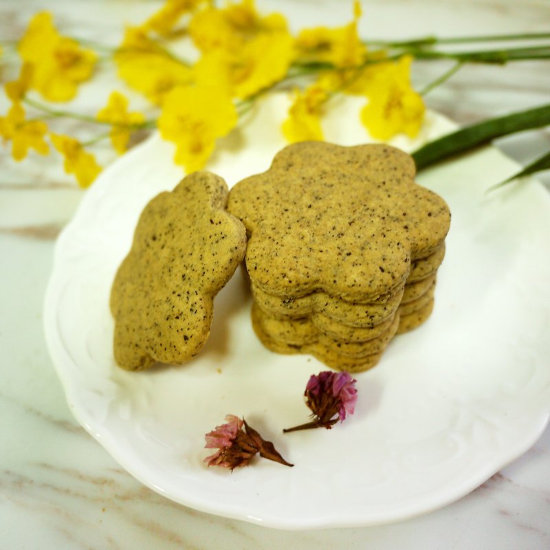 [Taguo] Honey Fragrant Osmanthus Brewed Tea Cake-Handmade Biscuits/Souvenir Afternoon Tea/Dessert - Handmade Cookies - Fresh Ingredients Purple