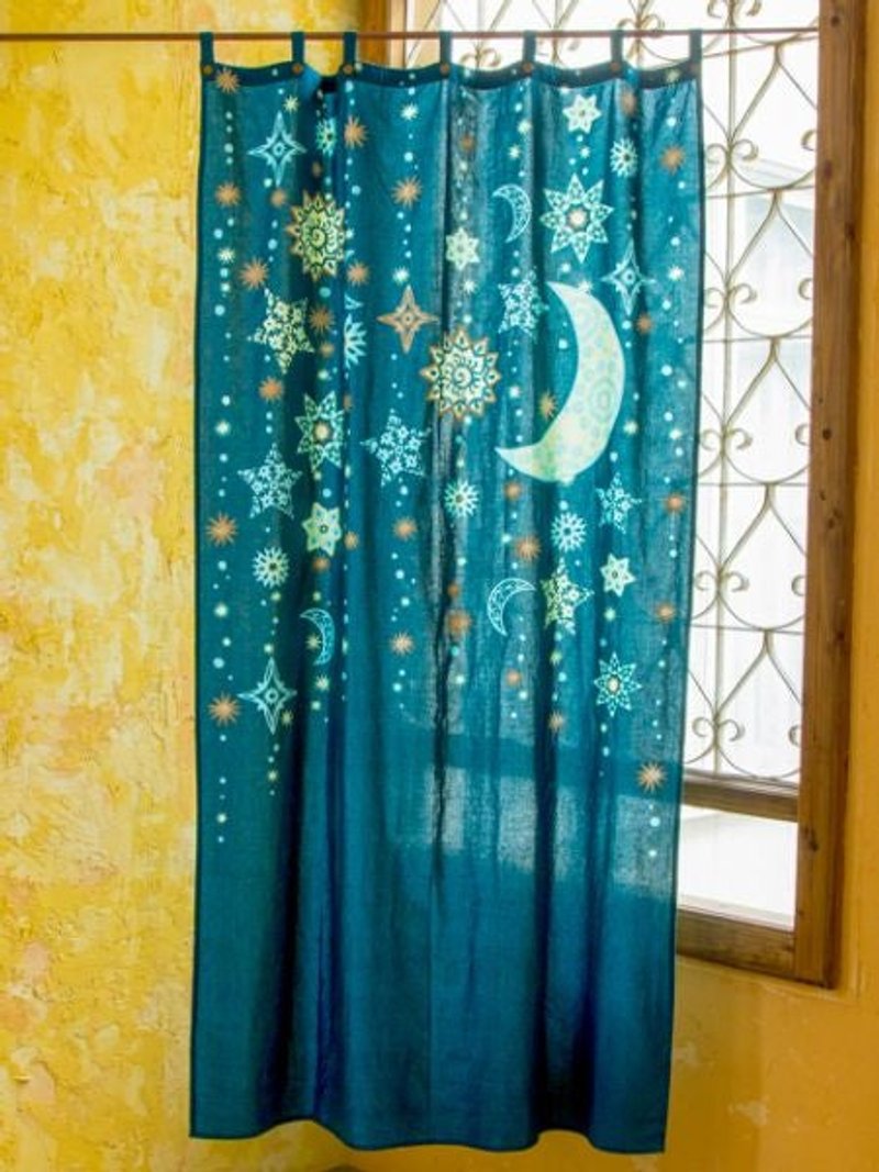 Starry Night Curtain - Doorway Curtains & Door Signs - Other Materials 