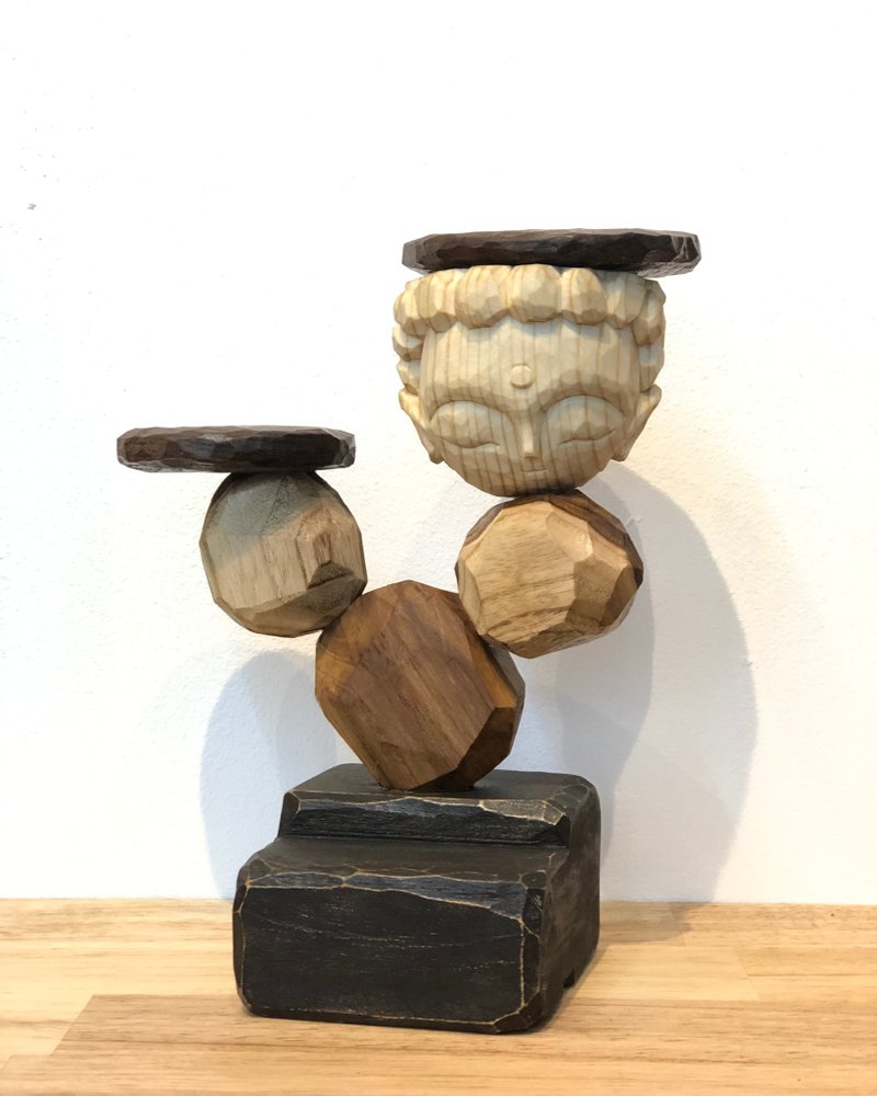 Peaceful teak - Items for Display - Wood 