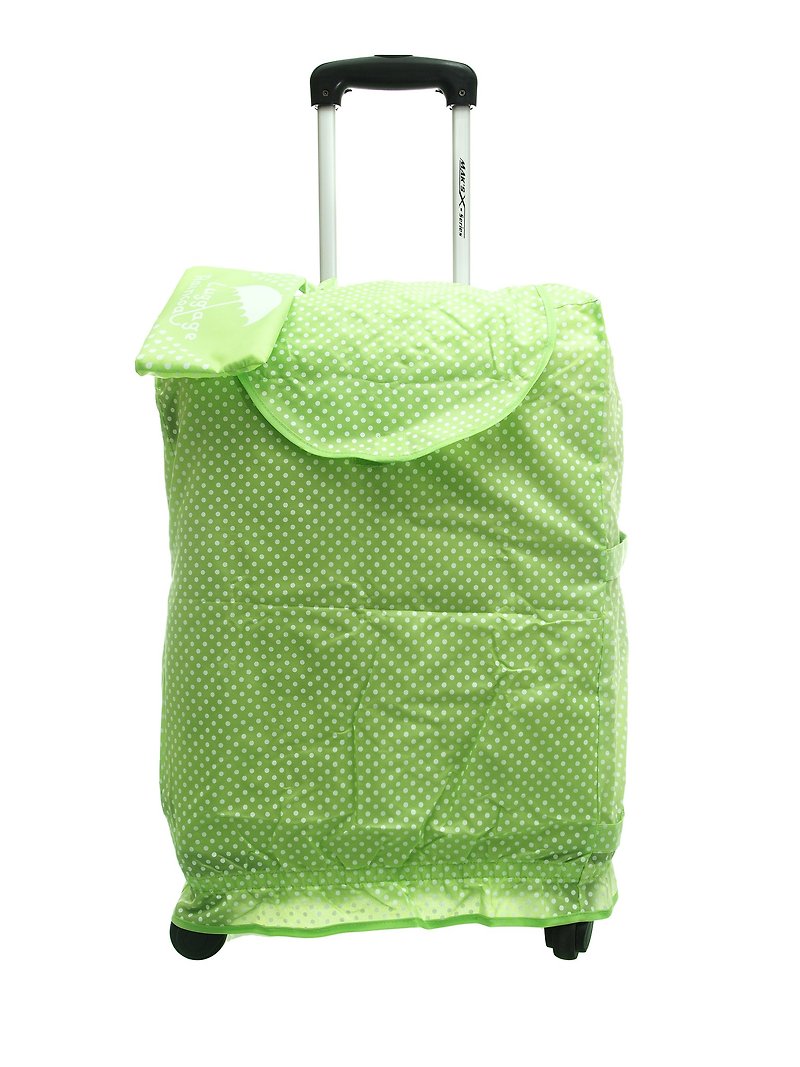 Mizutama raincoat Foldable protective cover - Green - ร่ม - วัสดุกันนำ้ สีเขียว