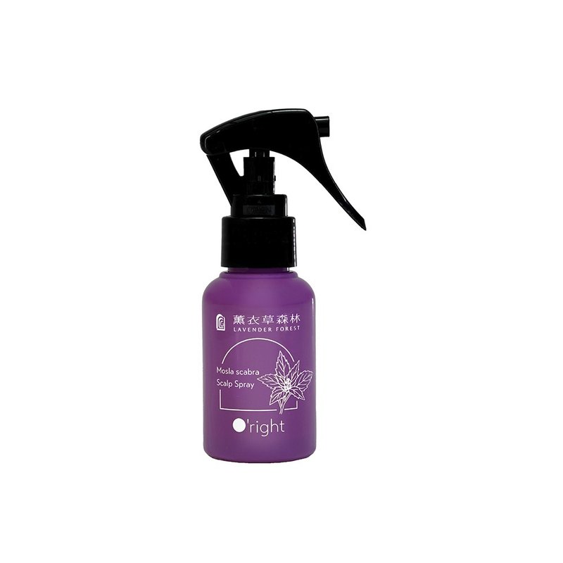 【 lavenderforestselect X O'right 】 Clinopodium chinense Scalp Spray 50mL | Scalp Care Scalp - Conditioners - Plastic Purple