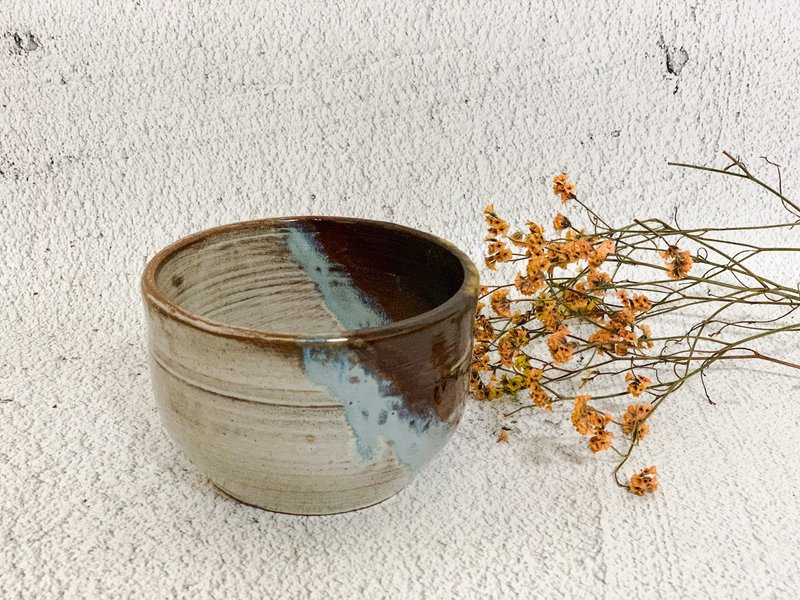 岩石裡的水茶碗 - 茶壺/茶杯/茶具 - 陶 