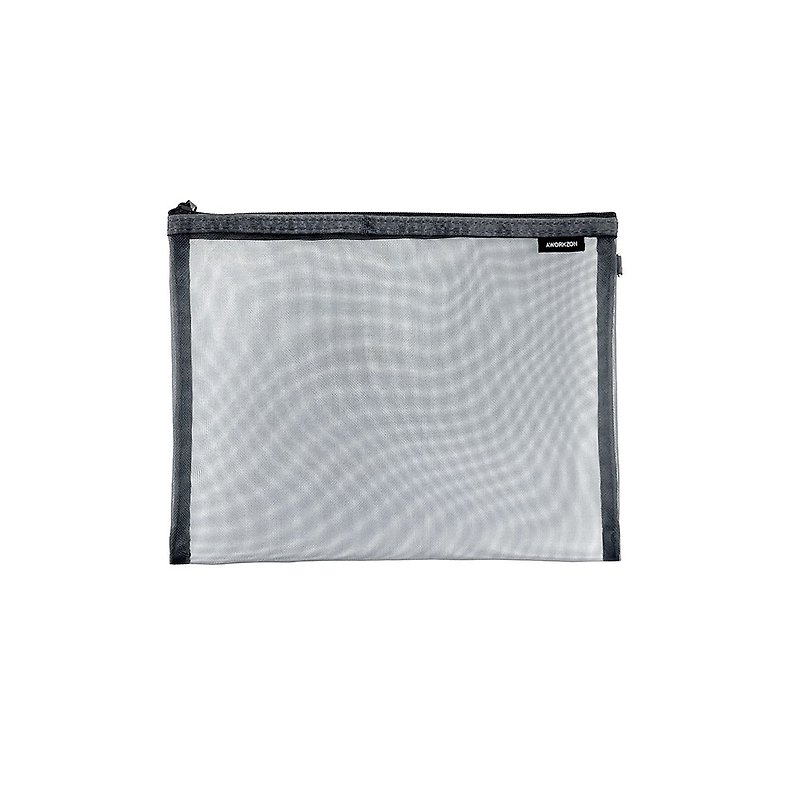 190+ accessories Medium-sized inner mesh bag can hold A5 documents Second generation buckle - กระเป๋าเครื่องสำอาง - ไนลอน หลากหลายสี
