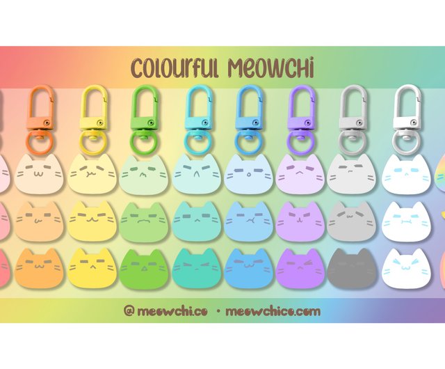 Rainbow high quality meowchi