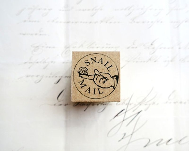 SNAIL MAIL Classique seal - Stamps & Stamp Pads - Wood Black