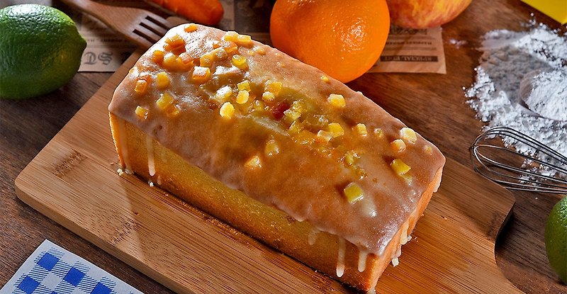 Orange Rice Pound Cake Loaf /Gluten-free - Cake & Desserts - Fresh Ingredients Gold