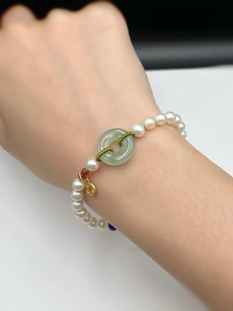 Xiaomi Pearl Jade Peace Bracelet Bracelet - Bracelets - Gemstone Multicolor