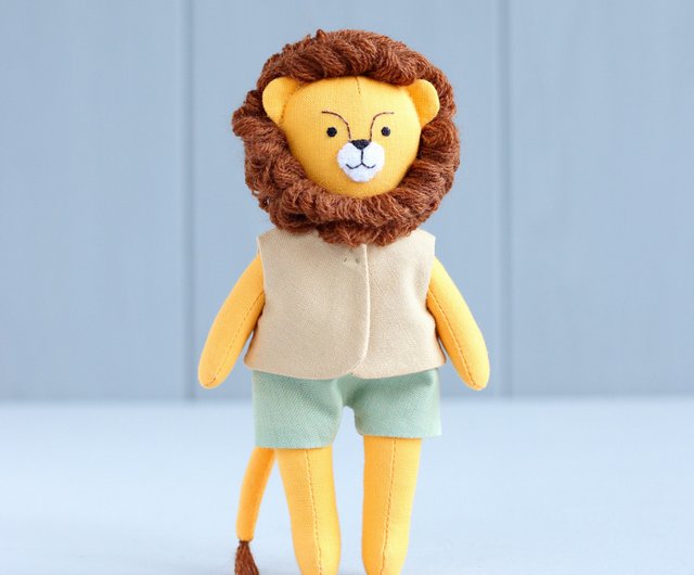 Pdfミニライオン人形の縫製パターン ショップ Vechernieposidelki ハンドメイド講座 関連電子書籍 Pinkoi