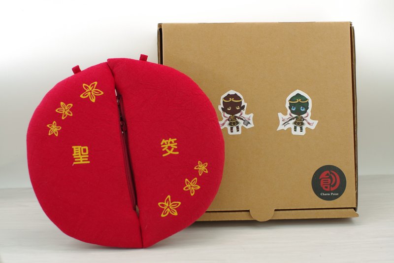 Divination Block Bag - กระเป๋าใส่เหรียญ - ผ้าฝ้าย/ผ้าลินิน 