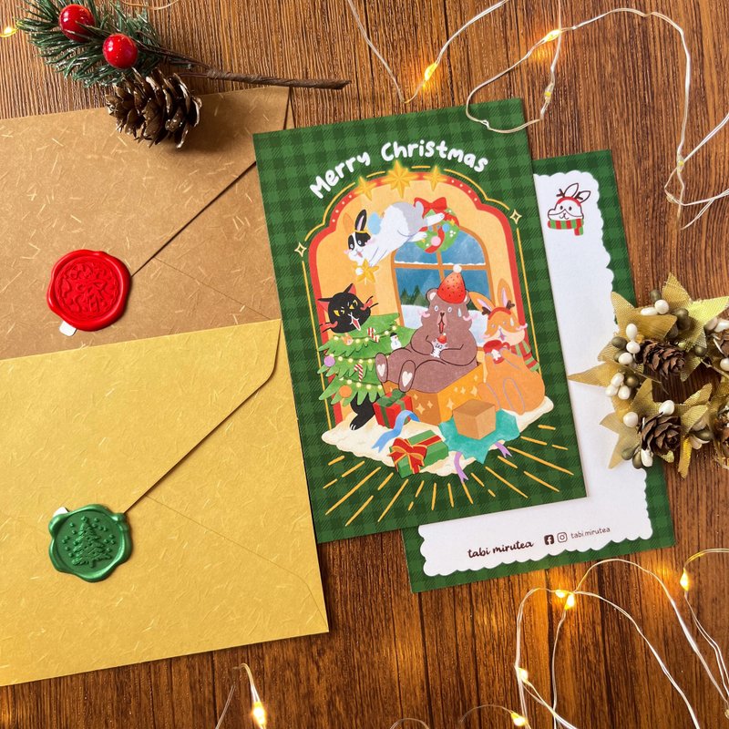 2024 | 聖誕卡 - 卡片/明信片 - 紙 