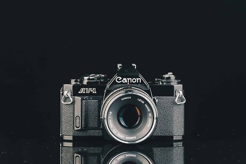 瑞克先生-底片相機專賣 Canon AV-1+CANON FD 50mm F=1.8 #5537 #135底片相機