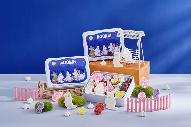 MOOMIN 2025 歡樂慶中秋 低糖健康 早鳥優惠 - 手工餅乾 - 新鮮食材 白色