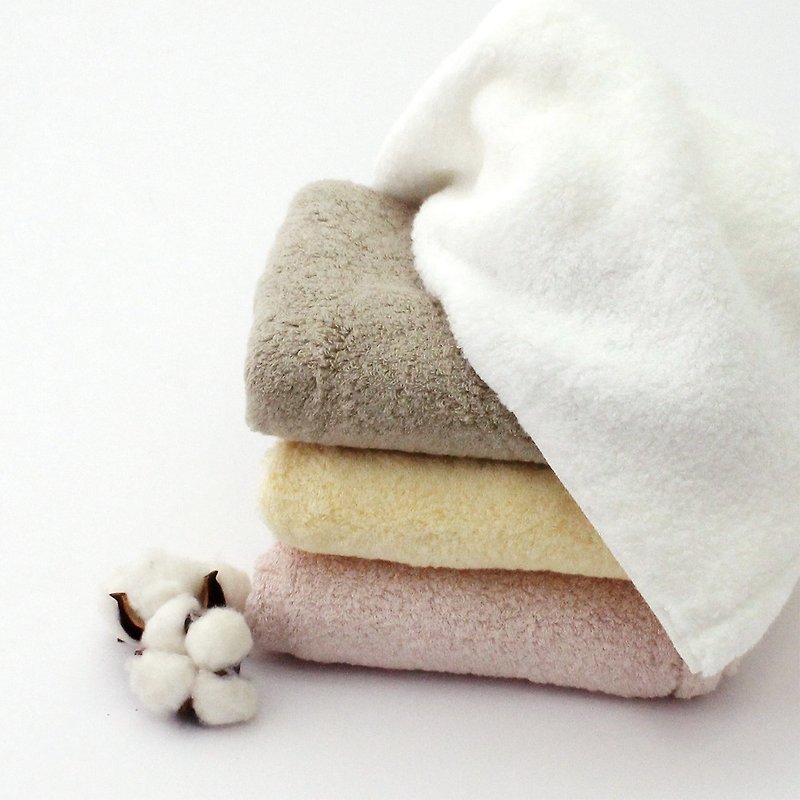 Japan Imabari Hartwell-extremely fine untwisted yarn towel (34*75)-pink - ผ้าห่ม - ผ้าฝ้าย/ผ้าลินิน สึชมพู