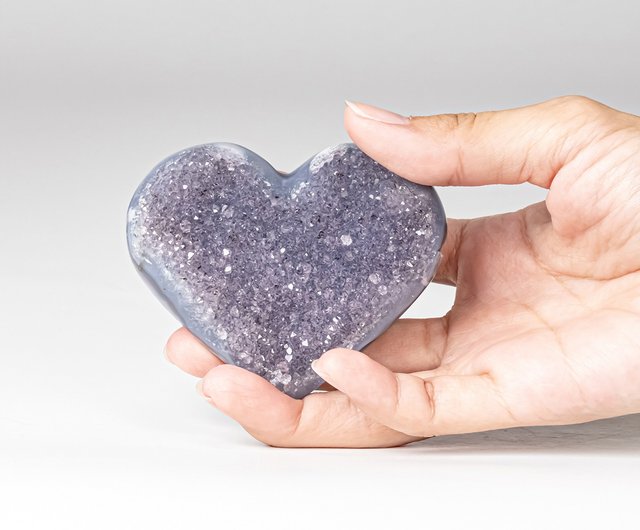 ウルグアイ産ドルジーアメジストハートクラスター 1260124 - ショップ