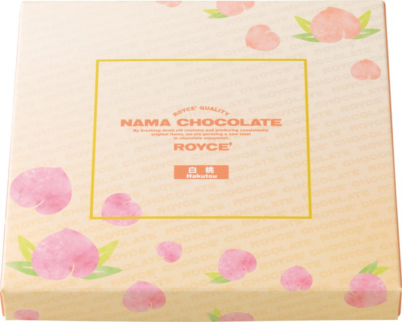 【Pre-order】ROYCE' Raw Chocolate White Peach - ขนมคบเคี้ยว - อาหารสด 