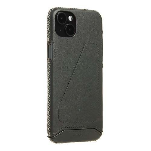 n max n iPhone14 Plus 經典系列全包覆手機皮套-碳黑