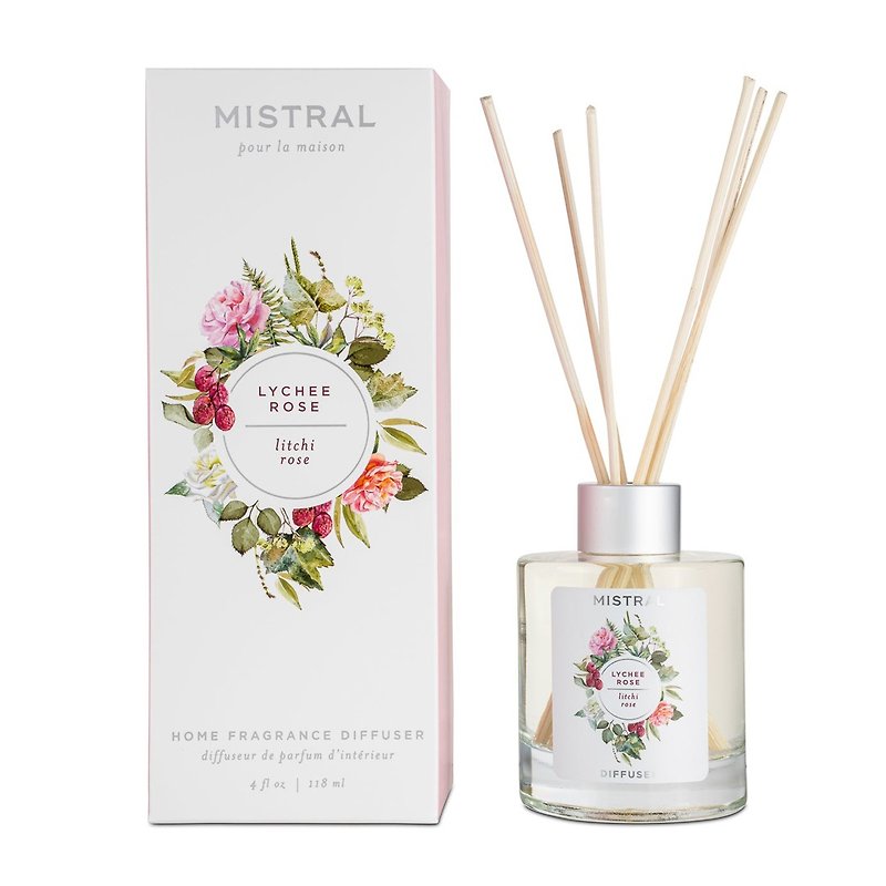 Mistral-Floral Paris Perfume Diffuser Bottle / Home Space Fragrance Diffuser / Indoor Fragrance