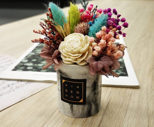 Workshop(s)】[Kaohsiung Field] DIY after get off work | Industrial style  diffuser drying flower pots - Shop xiabenhow Plants u0026 Floral Arrangement -  Pinkoi