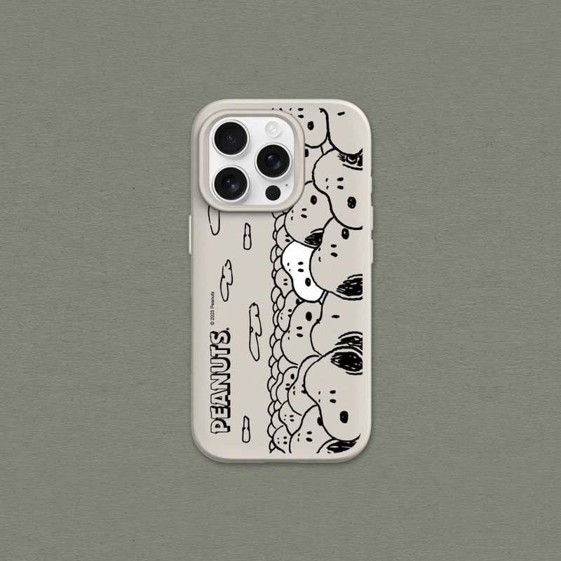 SolidSuit防摔背蓋手機殼∣Snoopy史努比/滿滿的Snoopy iPhone - 手機殼/手機套 - 塑膠 多色