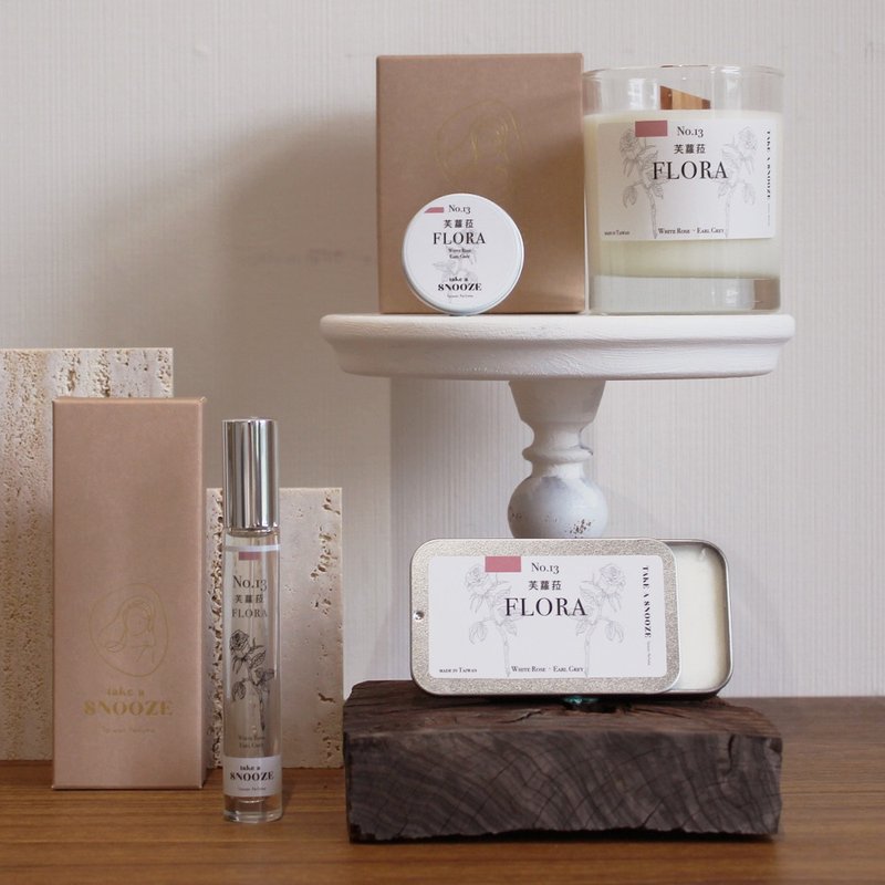 No.13 芙蘿菈 Flora 系列全品項 - Take a Snooze 瞇一下 - 香水/香膏 - 精油 粉紅色