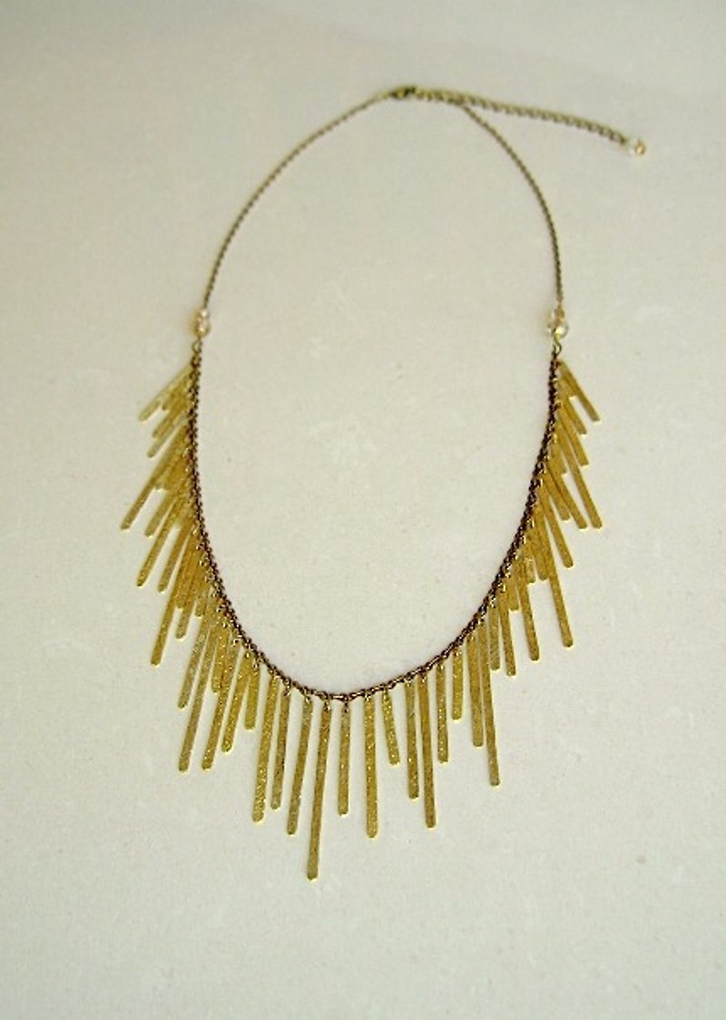 Gorgeous necklace - สร้อยคอ - โลหะ สีทอง