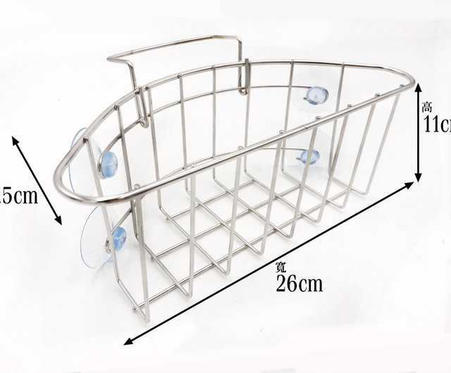 不鏽鋼廚房置物架水槽內專用廚房架洗碗精架菜瓜布架小物架 設計館ycy 設計款信箱 金屬製品 設計家具 魔劍 妖刀 提供頂精緻的好選項置物架 置物籃