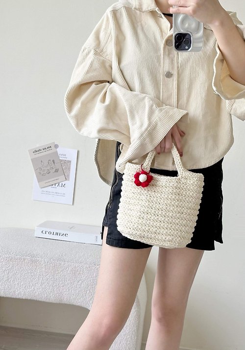 CHRIS Art Studio 手挽包【Crochet bag】