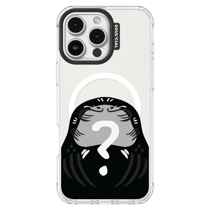 Daruma-DRV Blind Box Design iPhone case magnetic protection - Phone Cases - Other Materials 