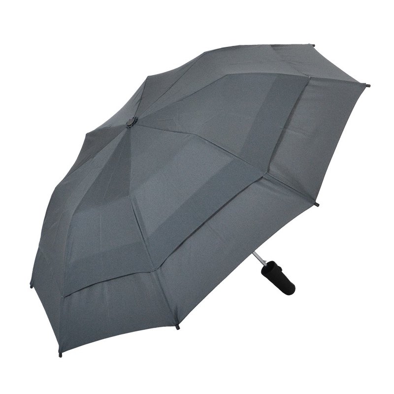 嘉雲製傘 JIAYUN - 21吋碳纖抗風折疊傘 - 雨傘/雨衣 - 其他材質 灰色