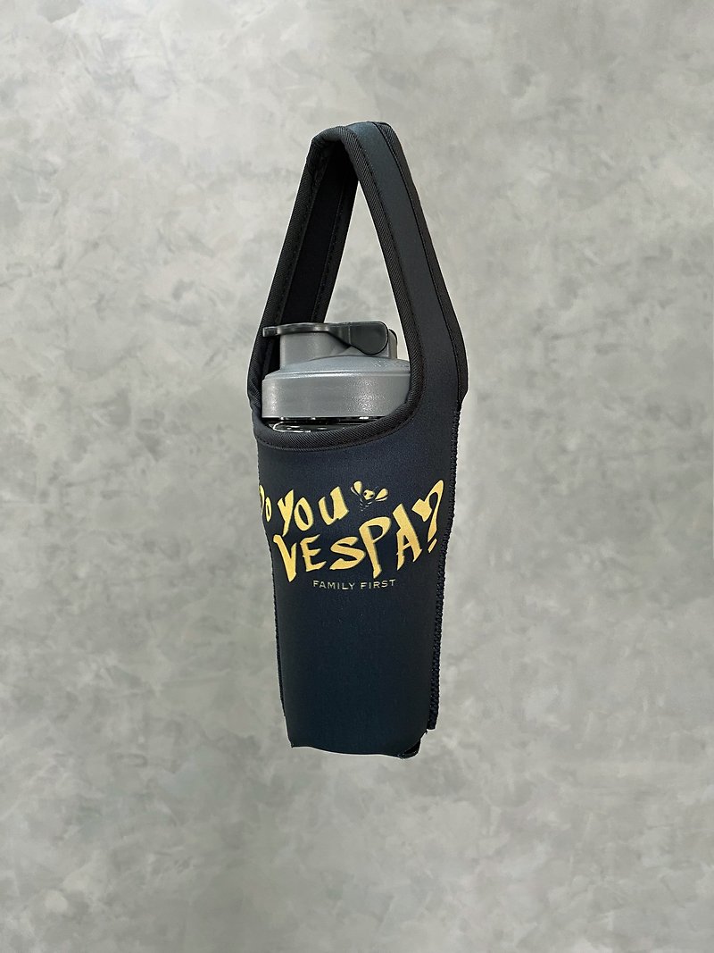 BLR 環保 飲料提袋 VESPA 車友版 Ti 129 - 飲料提袋/杯袋/杯套 - 聚酯纖維 黑色