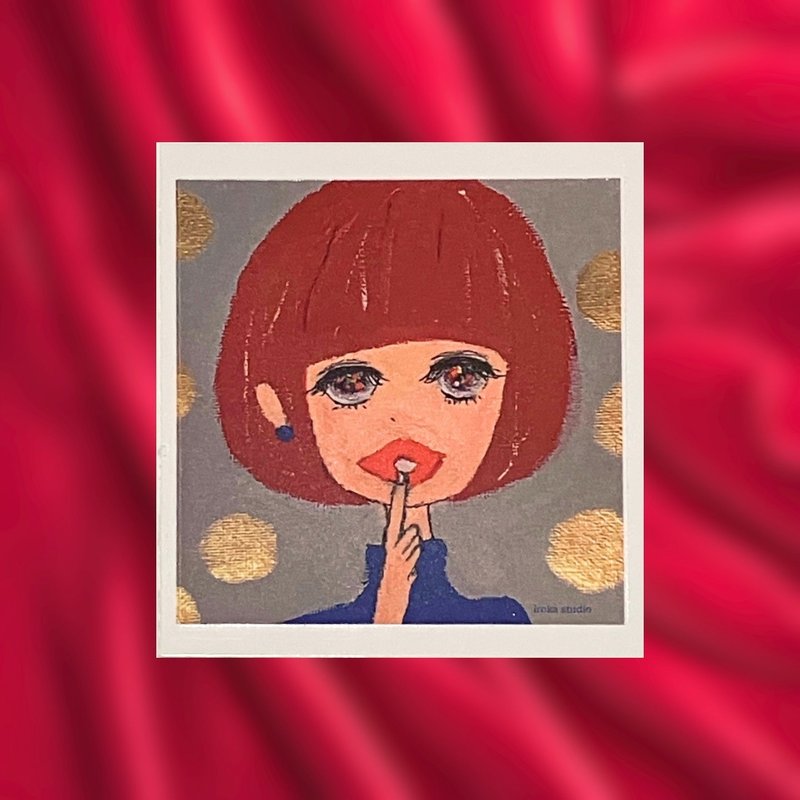 Art sticker, A girl named, Anone - Stickers - Paper Red